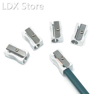 Single Sharpener Stationery Meta Hole Steel Stainless Pencil