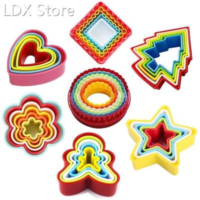 5pcs/6pcs/Set Cookie Cutter Cake Mold Biscuit Fondant DIY Ca
