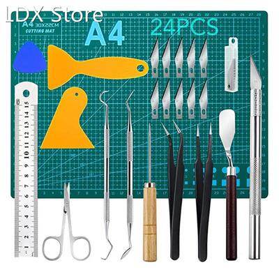 24 PCS Precision Craft Weeding Tools Kit 适用于 Weeding Viny