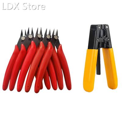 5 Pcs Wire Flush Cutter 5 Inch Diagonal Cutting Pliers Wire