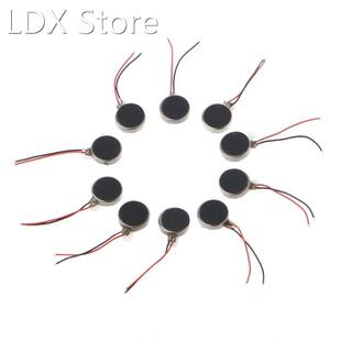 10x DC 3V 70mA 12000±2500RPM Phone Coin Flat Vibratin