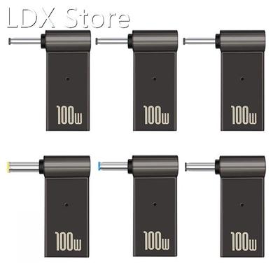 100W Charging Plug Adapter USB Type C Female to DC Male Jack