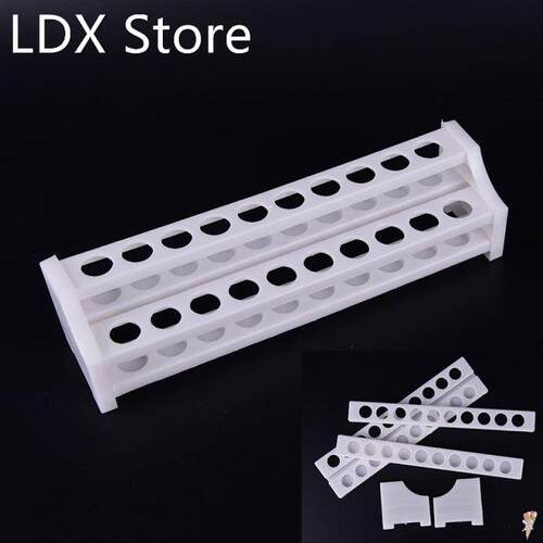 1pcs 20 holes plastic test tube rack testing tubes holder st