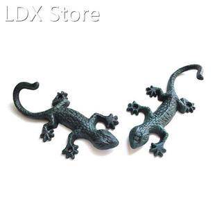2022 New Retro House Lizard Garden Hook Key Hanger Garden De