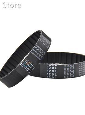 1Pcs 550L-619L Timing Belt Black Rubber Close Loop Synchrono