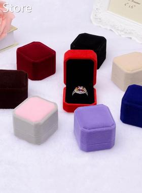Fashion Velvet Engagement Wedding Earring Ring Pendant Jewel