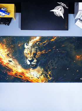 CAPERE(铠雷)发光鼠标垫 幻彩大号游戏电竞 键盘垫rgb电脑游戏垫