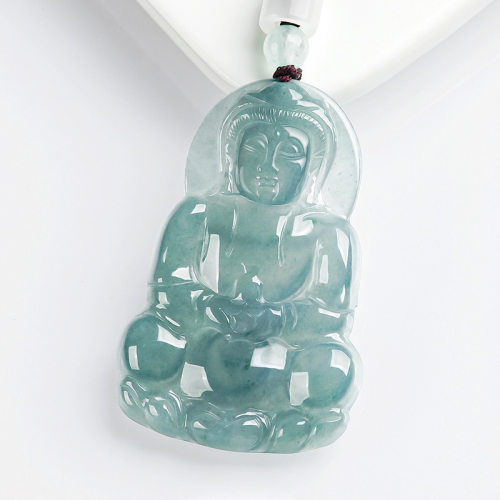 翠莹福天然翡翠蓝水冰种