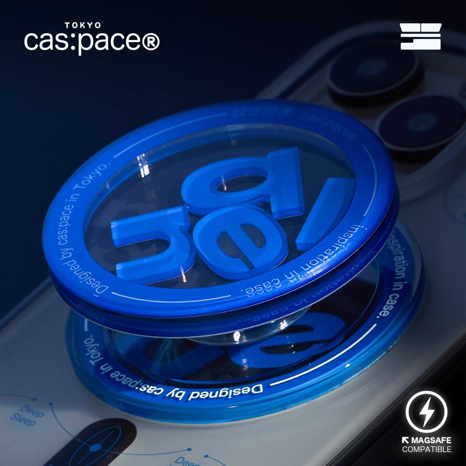 壳空间原创blue monday磁吸手机壳支架磁吸无胶设计稳固不掉新款