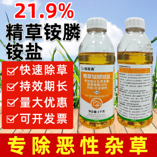 光除草剂 精草铵磷铵盐专用除草剂一扫精草胺磷铵盐草铵磷正品