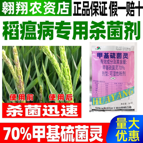 华阳70%甲基硫菌灵正品农药