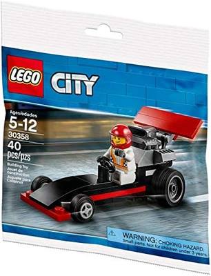 LEGO 30358 CITY MINI Dragster Polybag set 40pcs