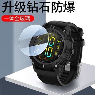 适用佳明g2钢化膜mk3i手表模mk3贴膜mk2s表膜g1智能表descent屏幕garmin保护2g的屏保nk31屏km3l表盘garminmk