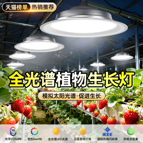 大棚种植专用大功率植物补光灯