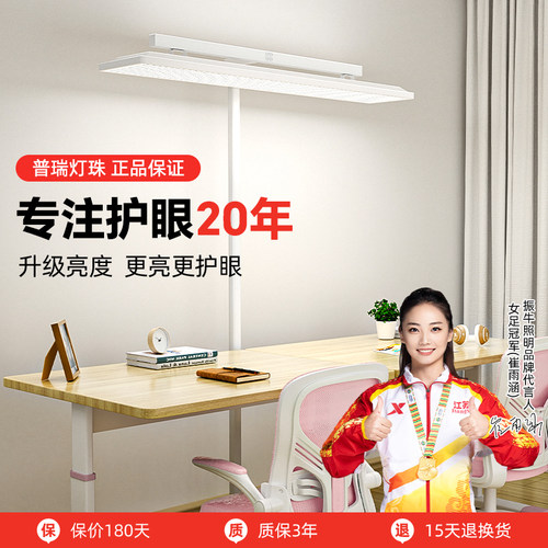 原装进口普瑞升级亮度护眼教室灯