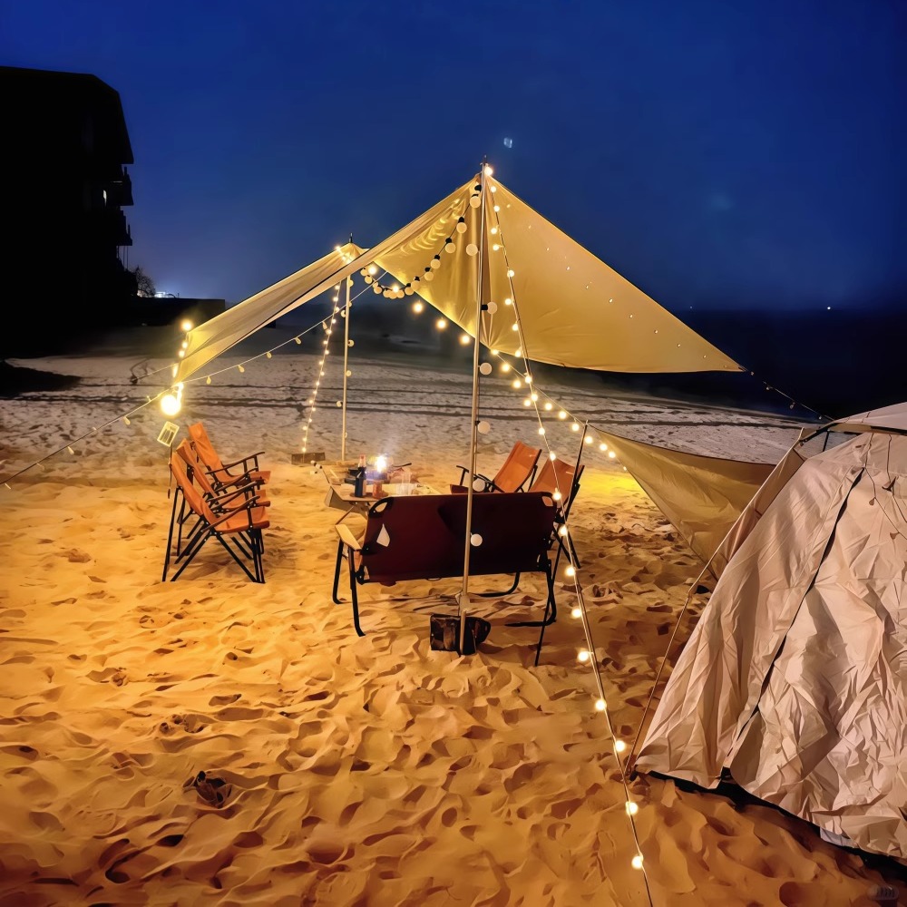 LED小彩灯串摆摊星星灯