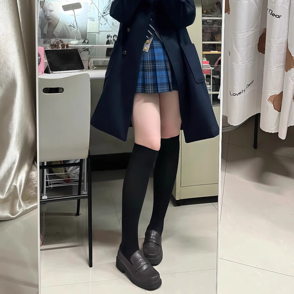 小腿袜秋冬压力袜jk女长筒袜