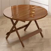 楠竹折叠桌写字桌书桌家用饭桌餐桌户外出租房实木夜市摆摊小桌子