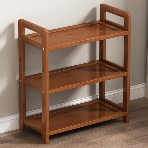 微茂书架简易多层客厅置物架落地