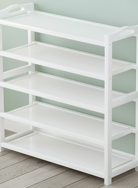 楠竹鞋架子简易多层经济型家用宿舍入户门口客厅收纳置物架小鞋柜