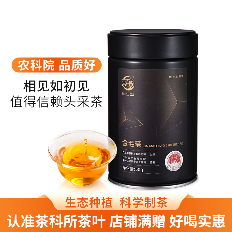 農科院專家站金毛毫特級濃香紅茶