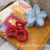 法式 复古红色云朵抓夹女高级感2024新款 安可拉红发夹后脑勺鲨鱼夹