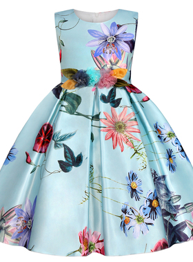 Princess Dress for Girls Wedding Party Kids Dresses Birthday