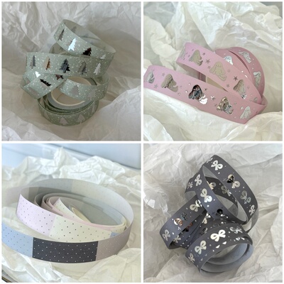 可以文创原创烫银胶带和纸胶带素材打底百搭手帐素材