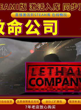 steam致命公司激活码入库CDKKey全DLC在线联机电脑Lethal Company