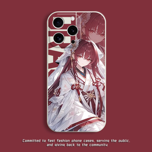 上杉绘梨衣手机壳龙族3周边适用苹果17promax小米透明硅胶软壳一加vivo荣耀红米oppo华为pura70二次元卡通女