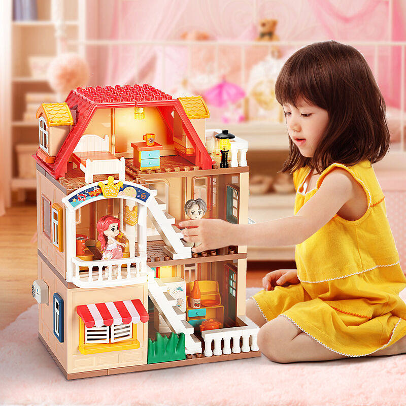 绿之爱儿童过家家玩具小女孩生日礼物女童玩具4-6-10岁2公主城堡属于什么档次？