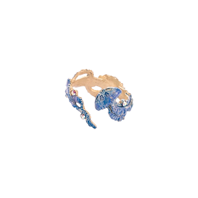 Palnartpoc小众手作水母戒指