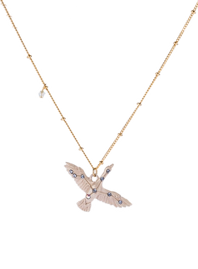 Palnartpoc日本手作天鹅座项链