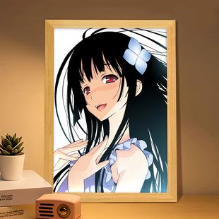 散华礼弥周边镜子灯光画二次元动漫发光礼物摆件吧唧音响小夜灯