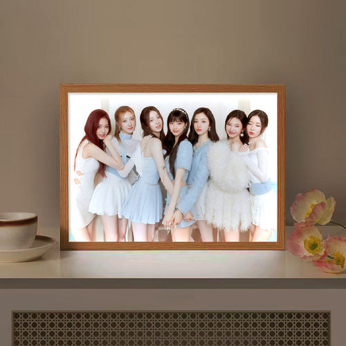 babymonster周边明星RUKA郑雅娴李茶仁申厦蓝卧室音响小夜灯礼物