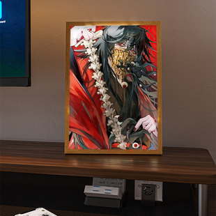 李火旺灯光画道诡异仙小说周边手办蓝牙音响摆件卧室氛围小夜灯