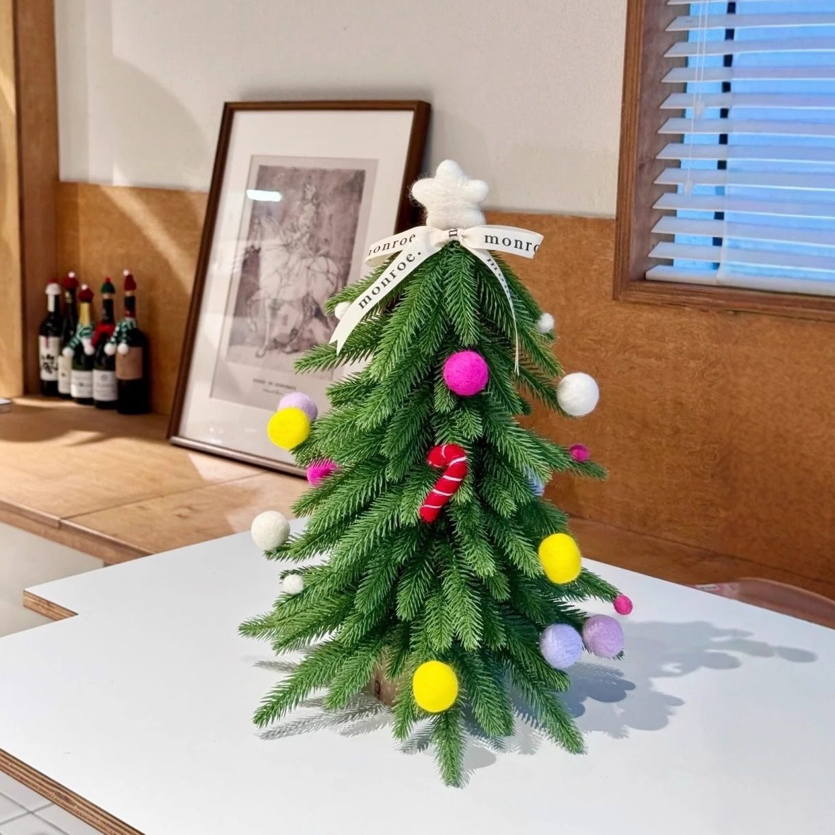 圣诞氛围感靠一颗小小圣诞树～