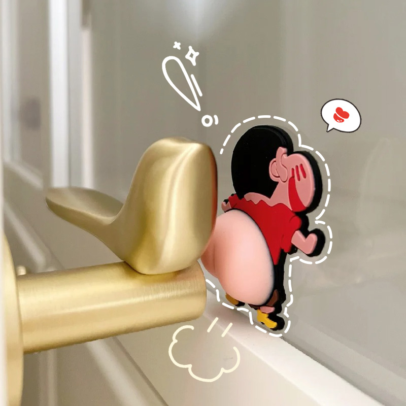 这个小新防撞贴也太可爱了叭！