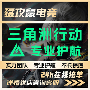 三角洲护航PC端纯绿护航车队陪玩猛男机密绝密清图不卡保底