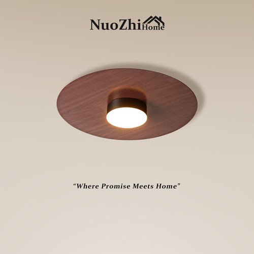 中古风卧室吸顶灯2025新款