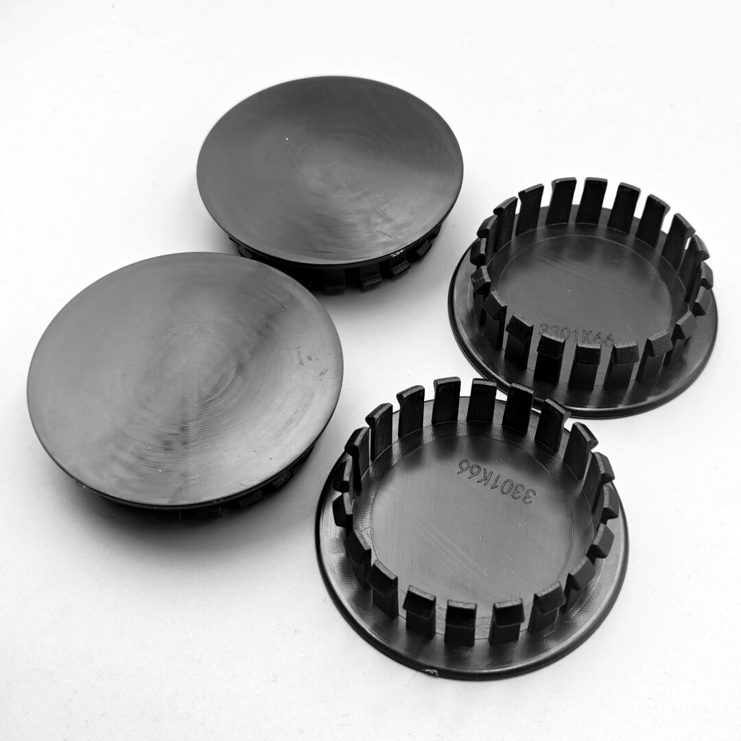 改装无标黑色凯迪拉克轮毂中心盖XT5XT6CT4XTS轮胎盖标志盖66mm