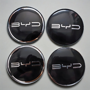 适用比亚迪秦PLUS轮毂盖秦EV 秦L 秦dmi 秦Pro车轮胎盖装饰标志盖