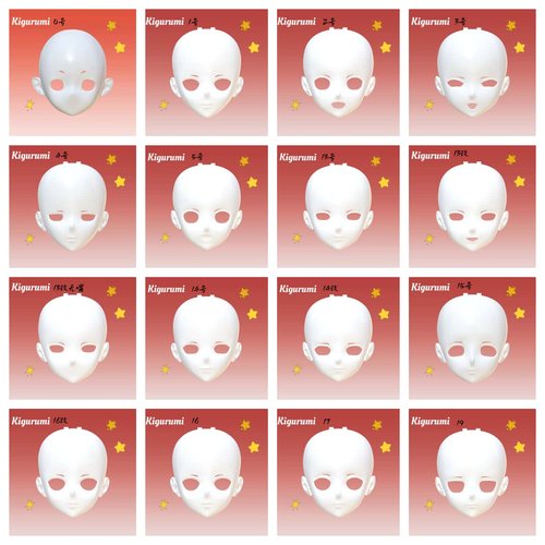 【kigurumi】面具化妆头壳白菜价