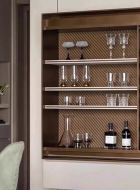 现代轻奢样板间仿真酒高脚杯摆件