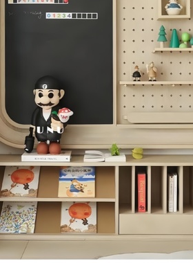 样板间儿童房漫画儿童书籍主题