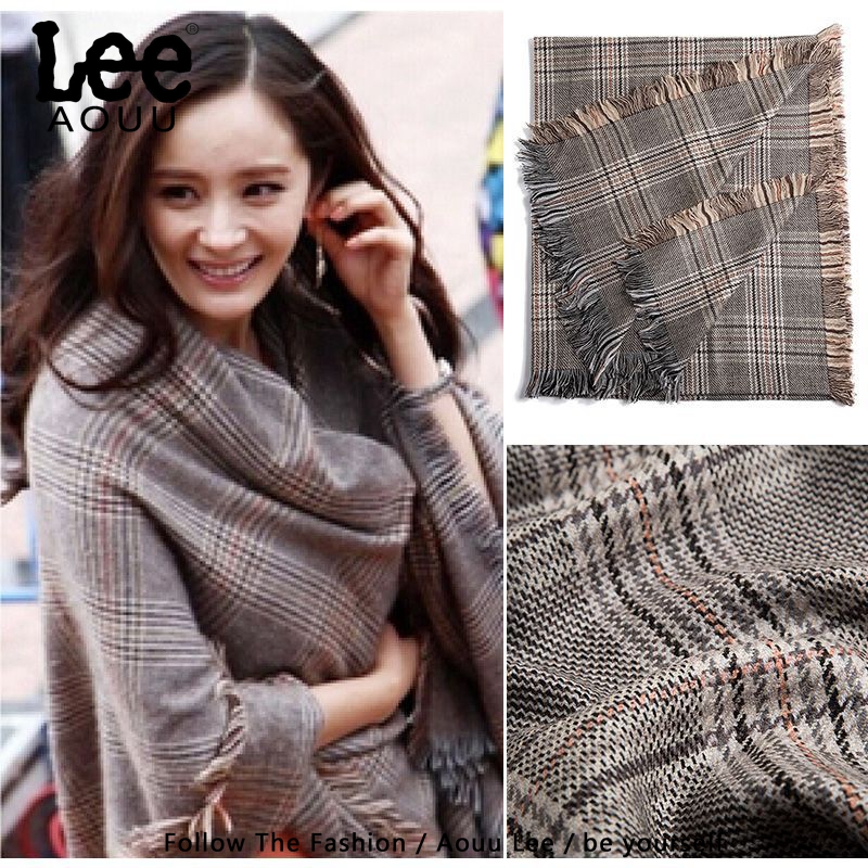 AouuLee秋冬空调房必备围巾保暖