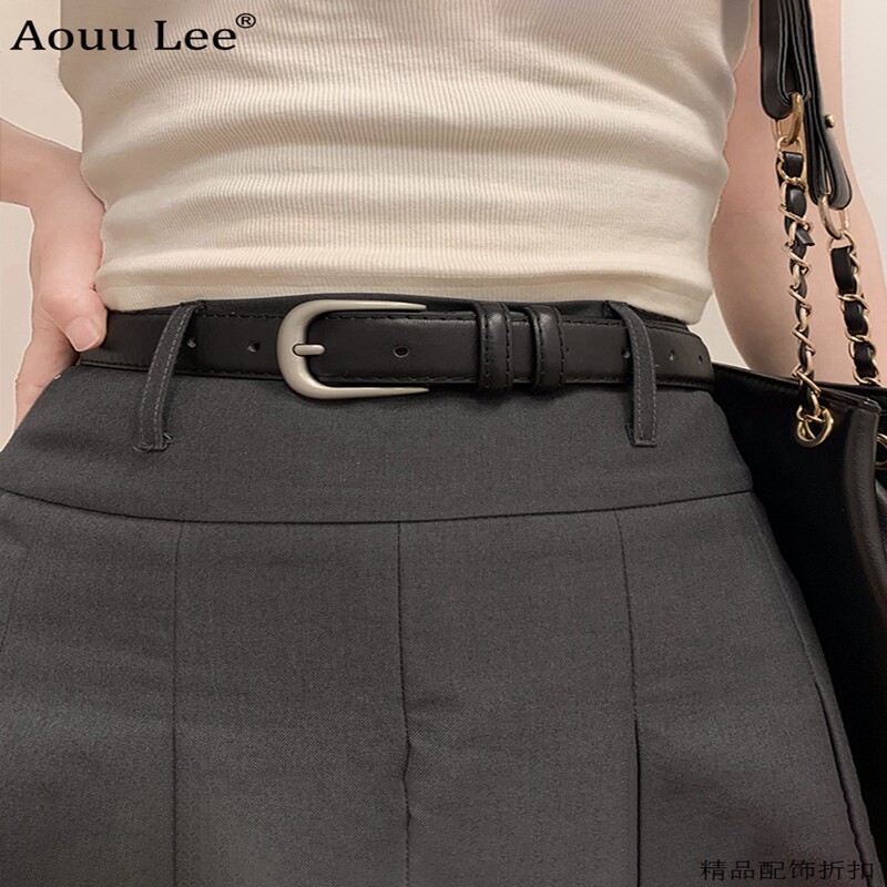 AOUULEEINS搭配裙子超好看腰带