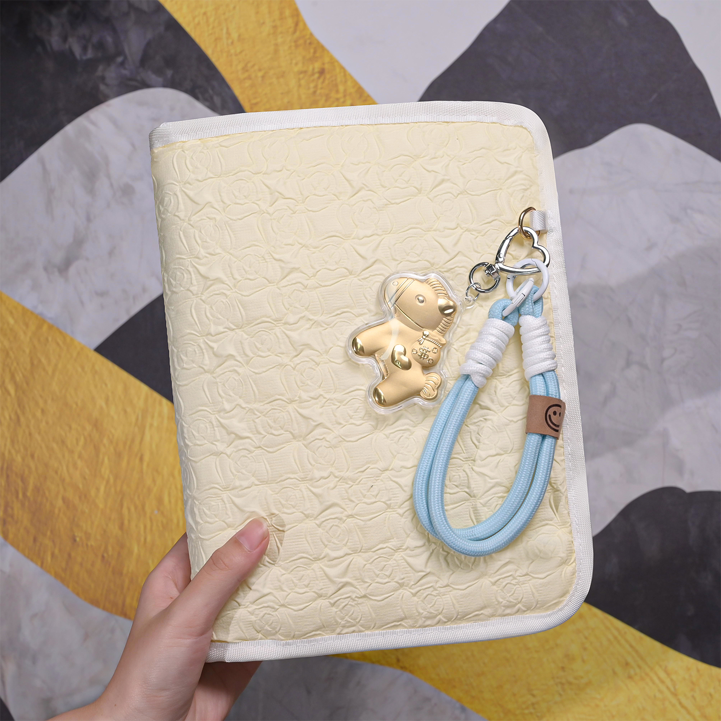 产检孕检收纳册带拉链包