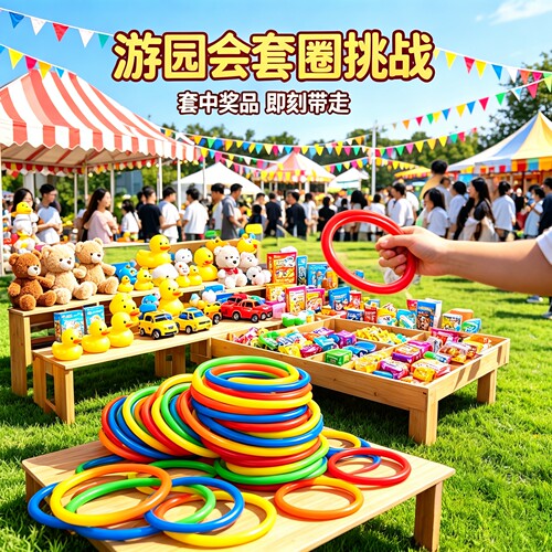 儿童摆地摊玩具套圈环专用套圈圈结婚礼游戏道具投掷投环亲子扔圈