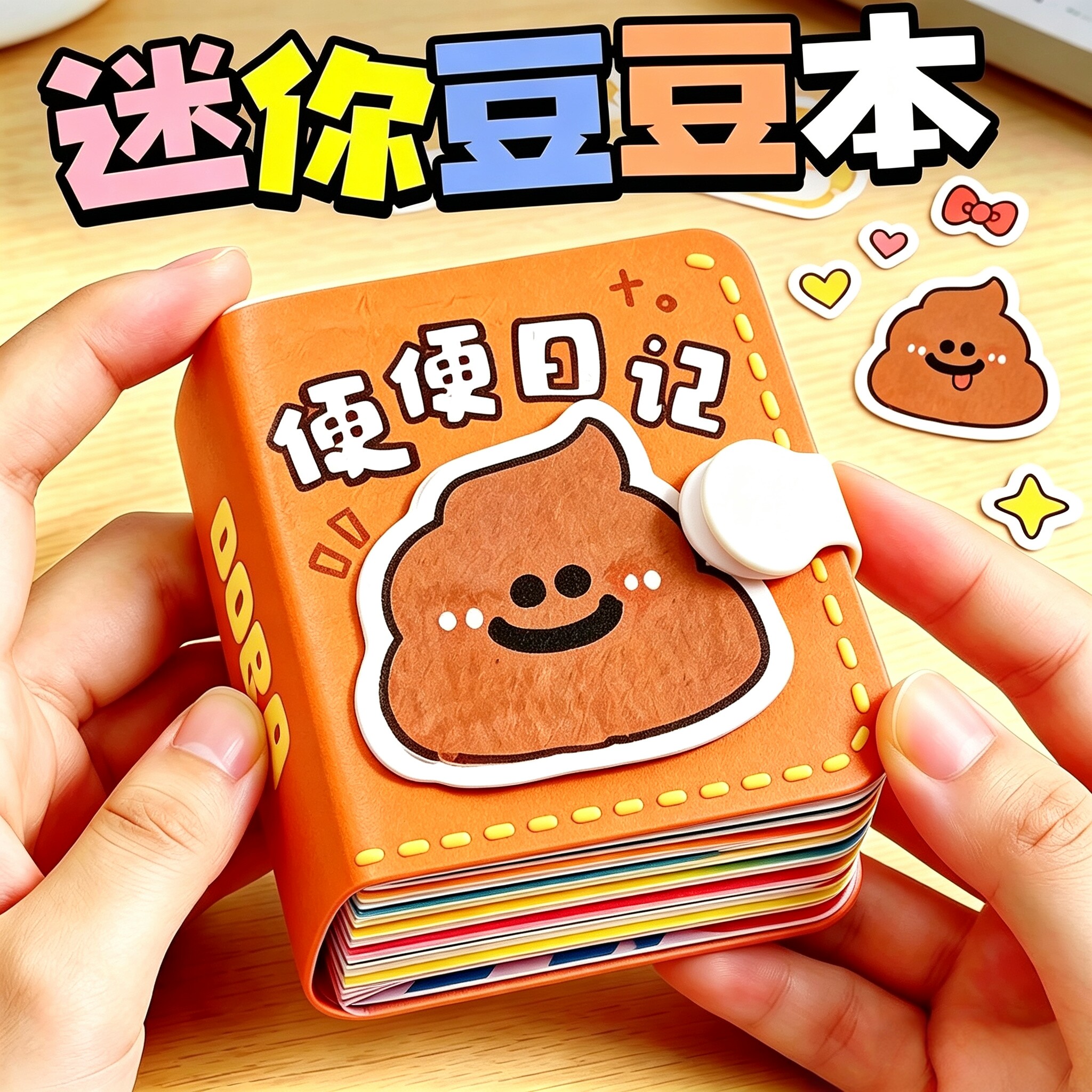 可爱迷你旅行换装豆豆本小朋友手工创意diy手帐本便携口袋贴纸3岁